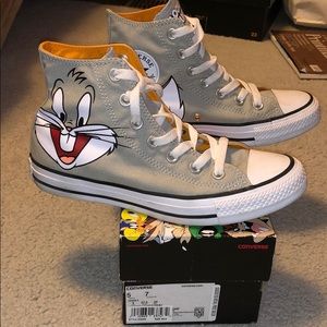Unisex Converse High “Looney Tunes, Bugs Bunny”